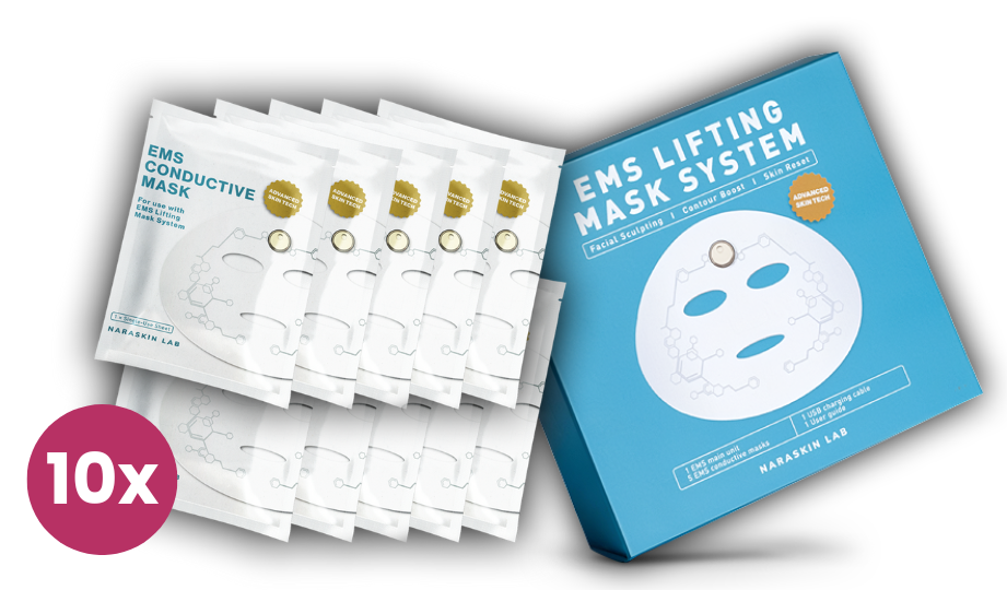 EMS Lifting Device + 10 Facial Masks