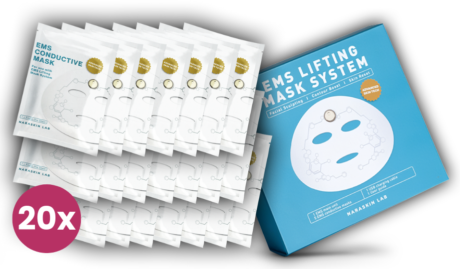 EMS Lifting Device + 20 Facial Masks